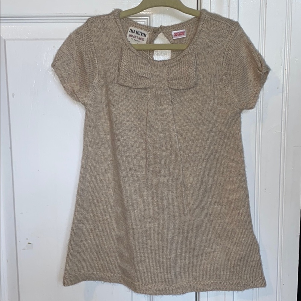 NWT ZARA Baby Girl Knitwear Dress size 2/3